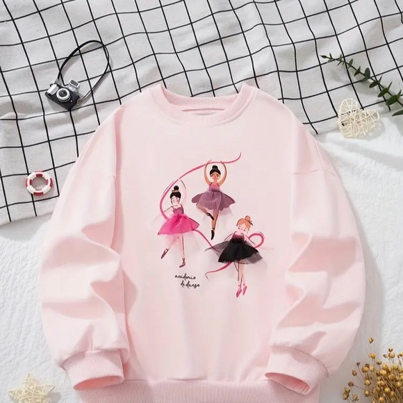 Ballerina 🩰 sweatshirt Size 5Y - Picture 1 of 3